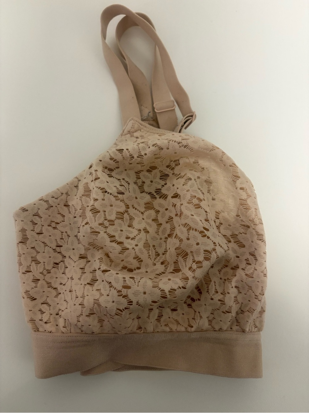 Chantelle Beige Lace Bralette